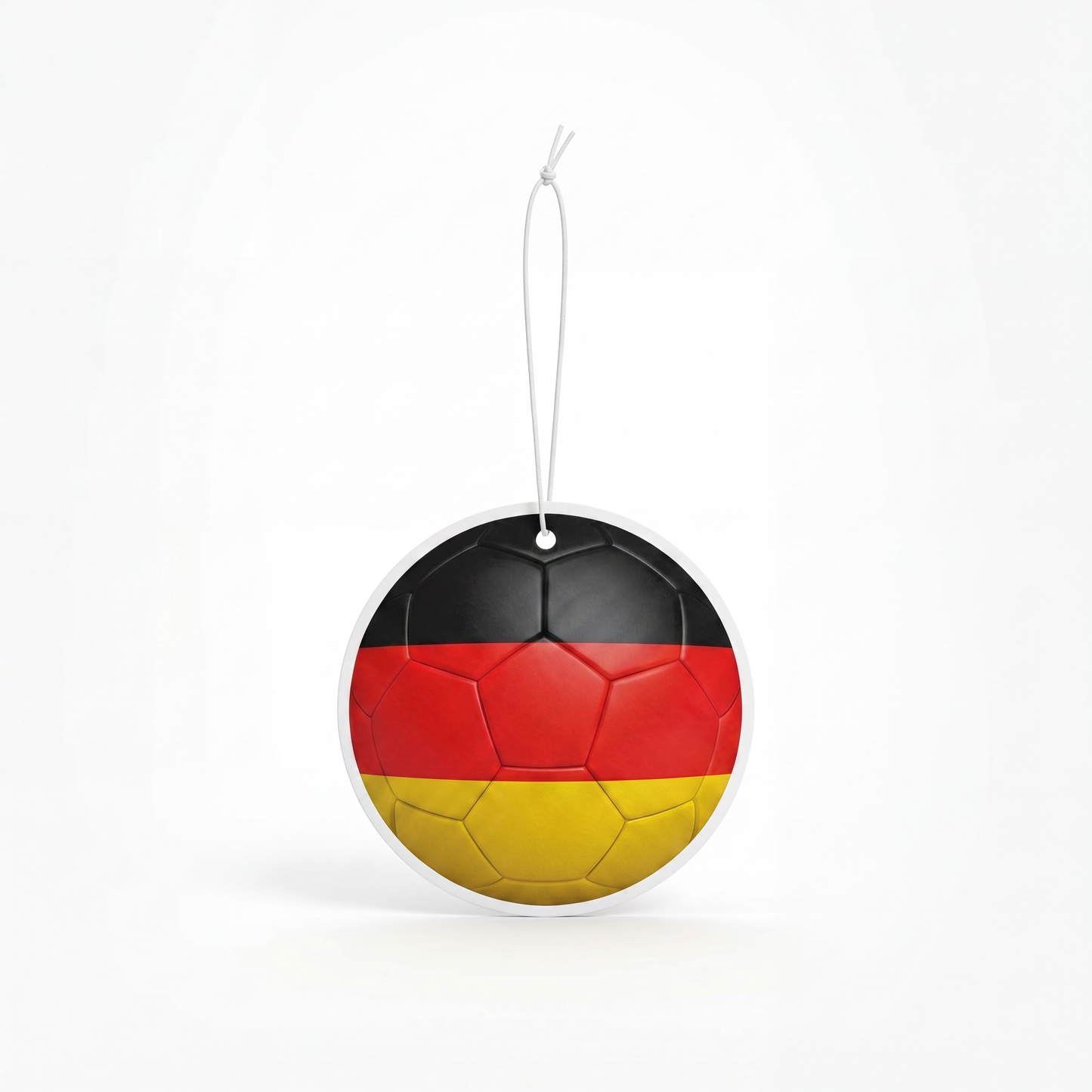 Germany flag soccer ball air freshener
