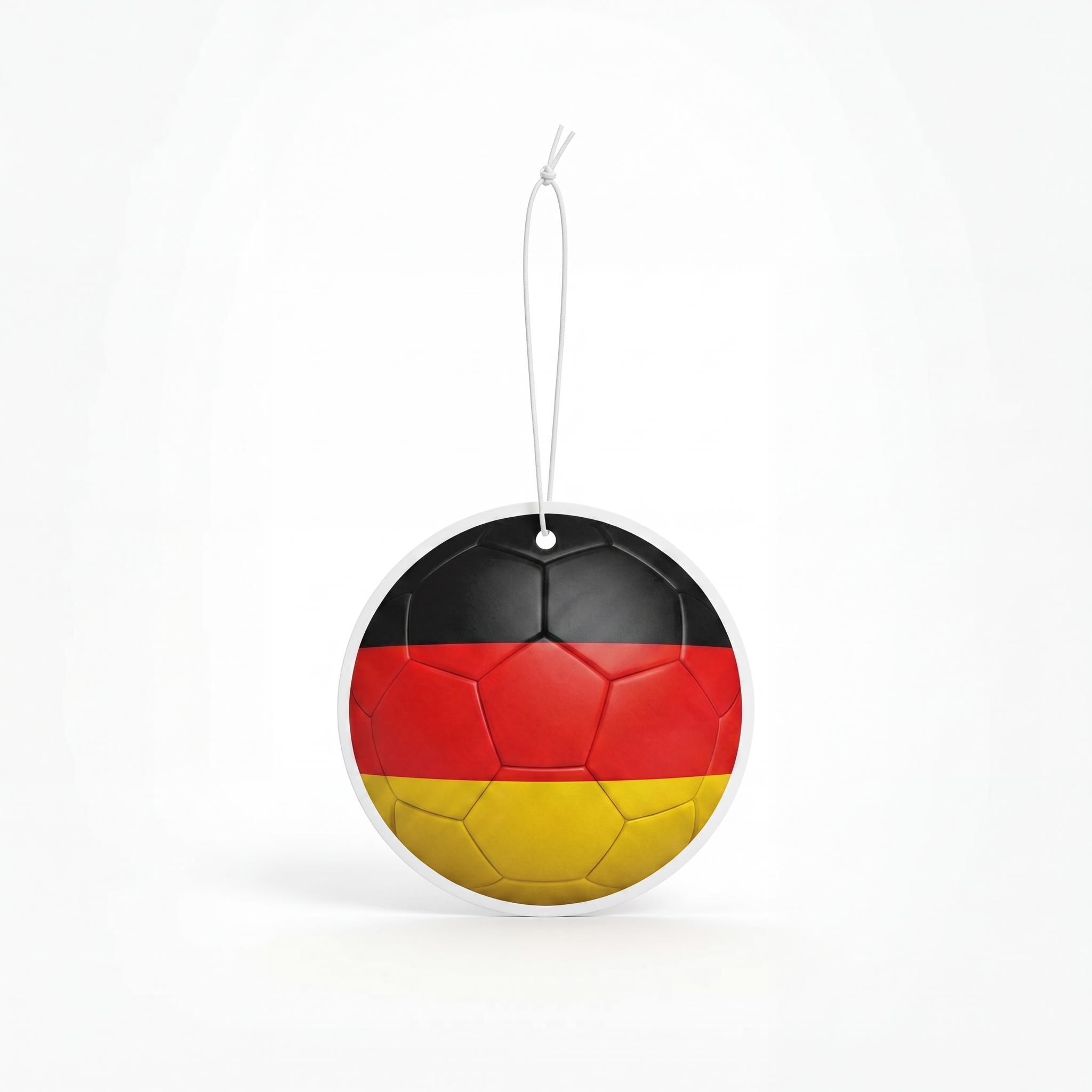 Germany flag soccer ball air freshener