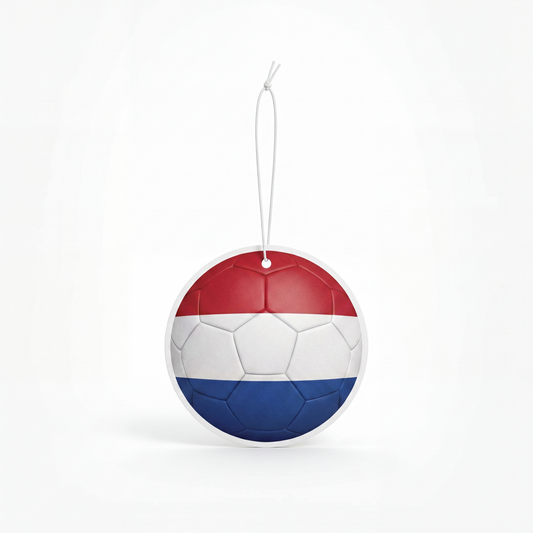 Netherlands flag soccer ball air freshener