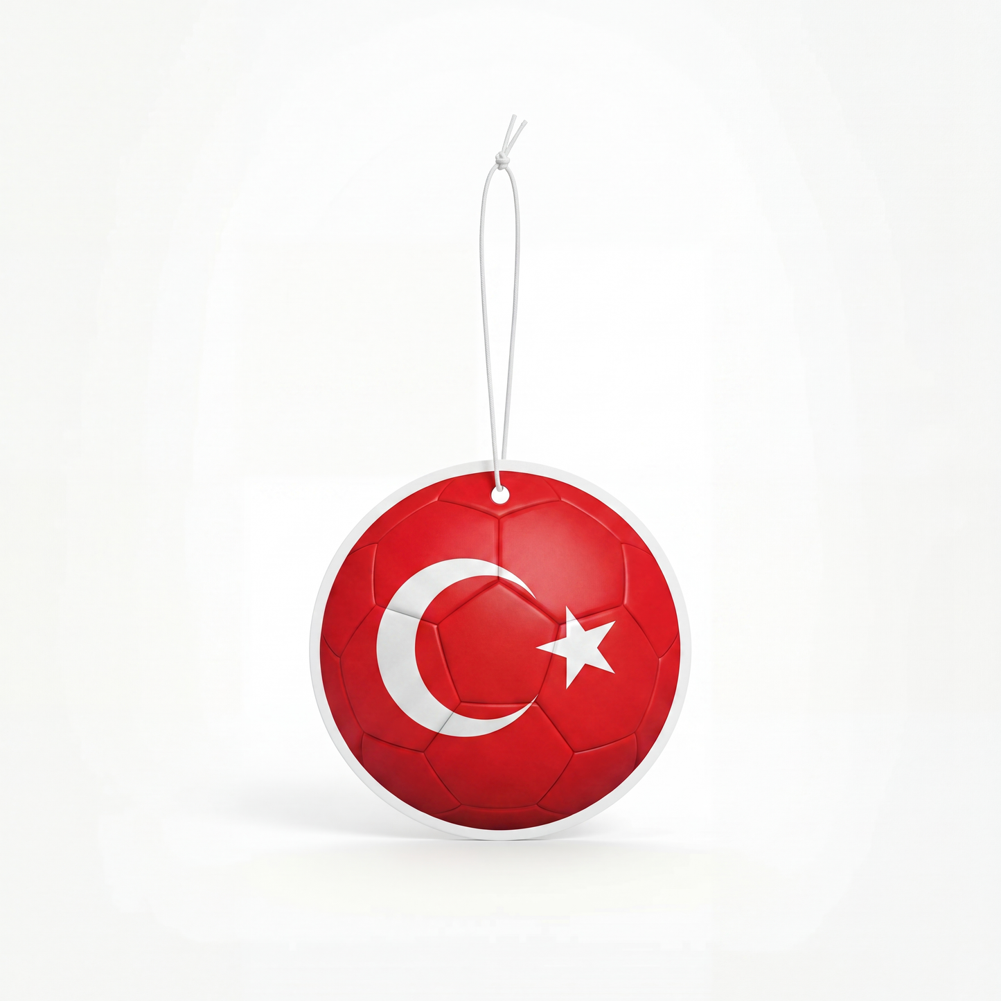 Turkiye flag soccer ball air freshener