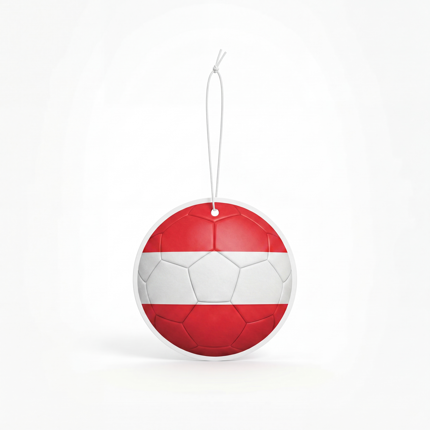 Austria flag soccer ball air freshener