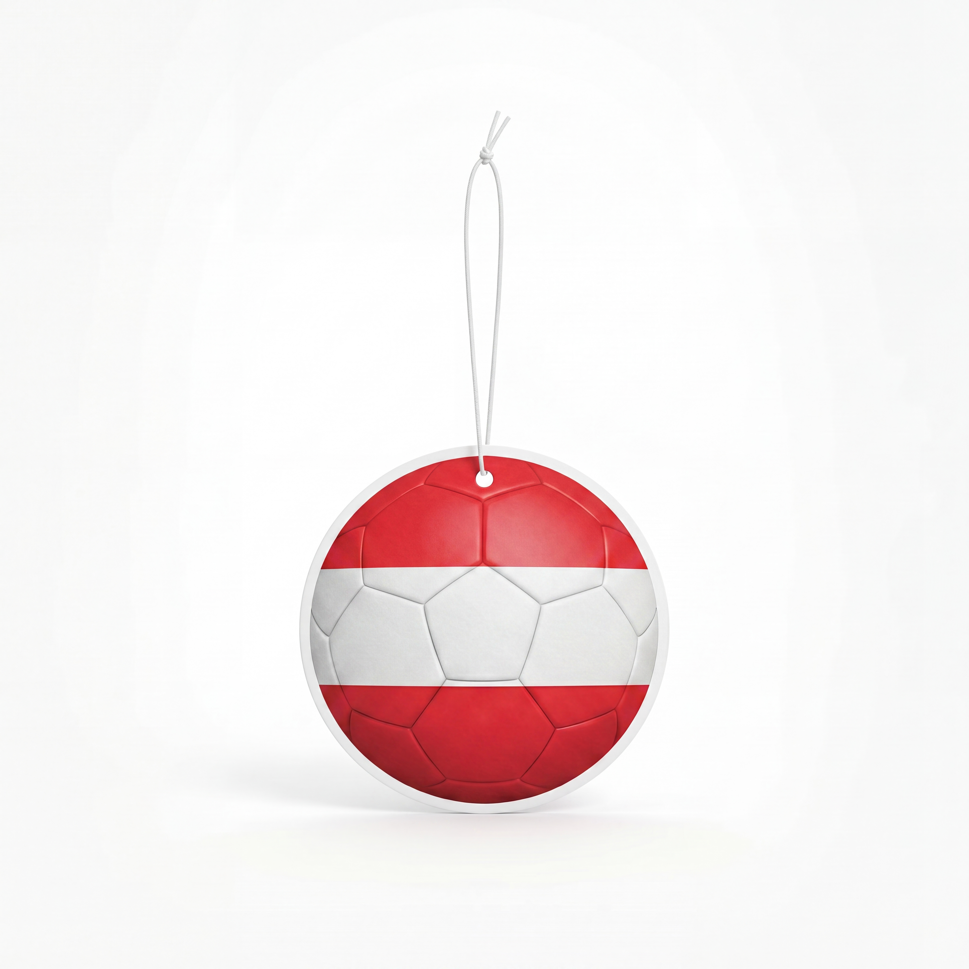 Austria flag soccer ball air freshener